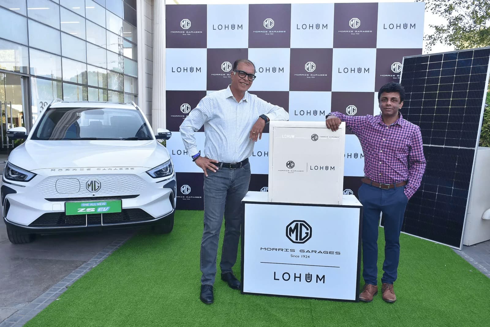 MG Motor India and Lohum collaborate on repurposed EV battery technology