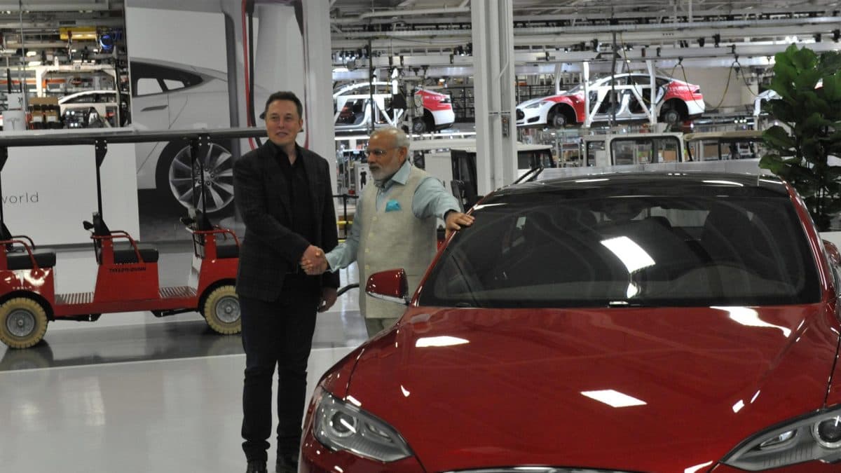 India may reduce its import duties to attract abroad-based OEMs including Tesla