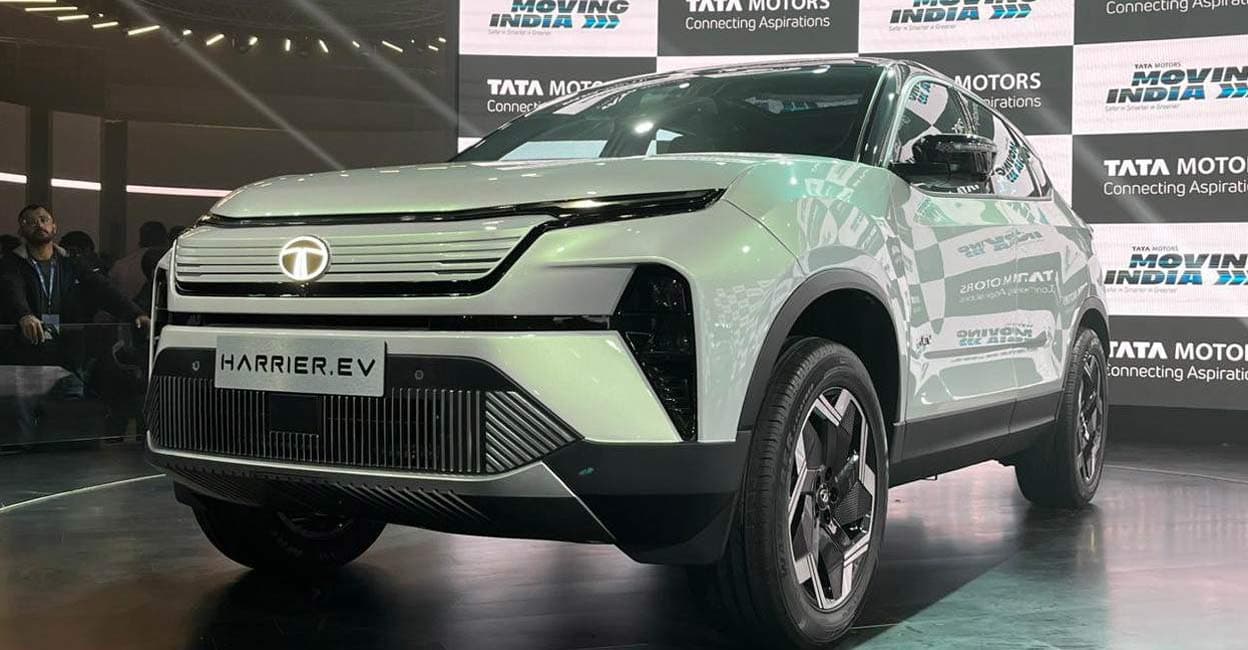 Tata releases date, design and launching time for latest Harrier EV