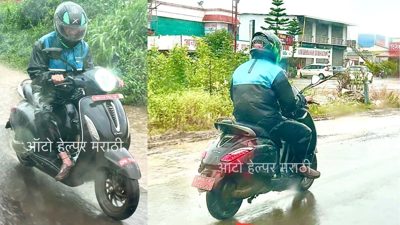 Bajaj Chetak EV spy photos leaked: All you can expect