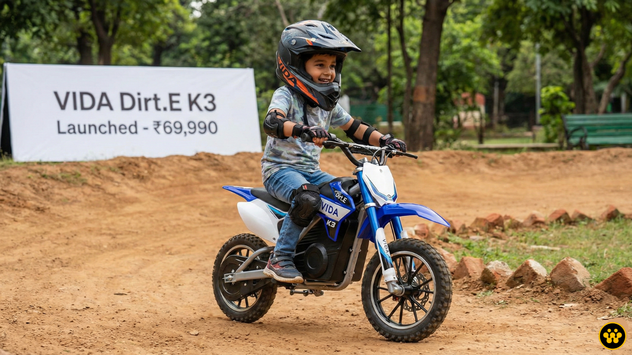 Vida Dirt.E K3 Launched: The Ultimate Electric Dirt Bike for Kids in India?