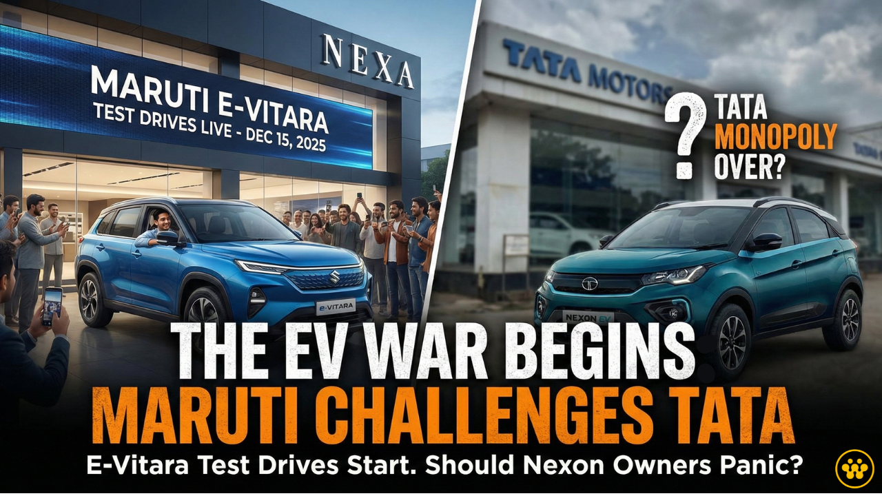 Maruti e-Vitara Test Drives Are Live: 3 Reasons to Cancel Your Nexon EV Booking