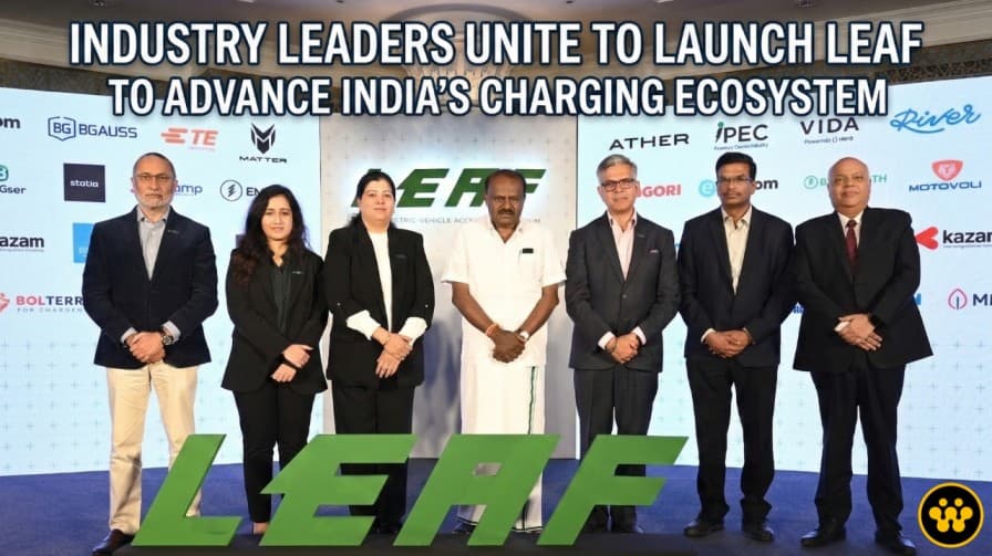 India Charges Ahead: LEAF Consortium Launched to Standardize Light EV Ecosystem