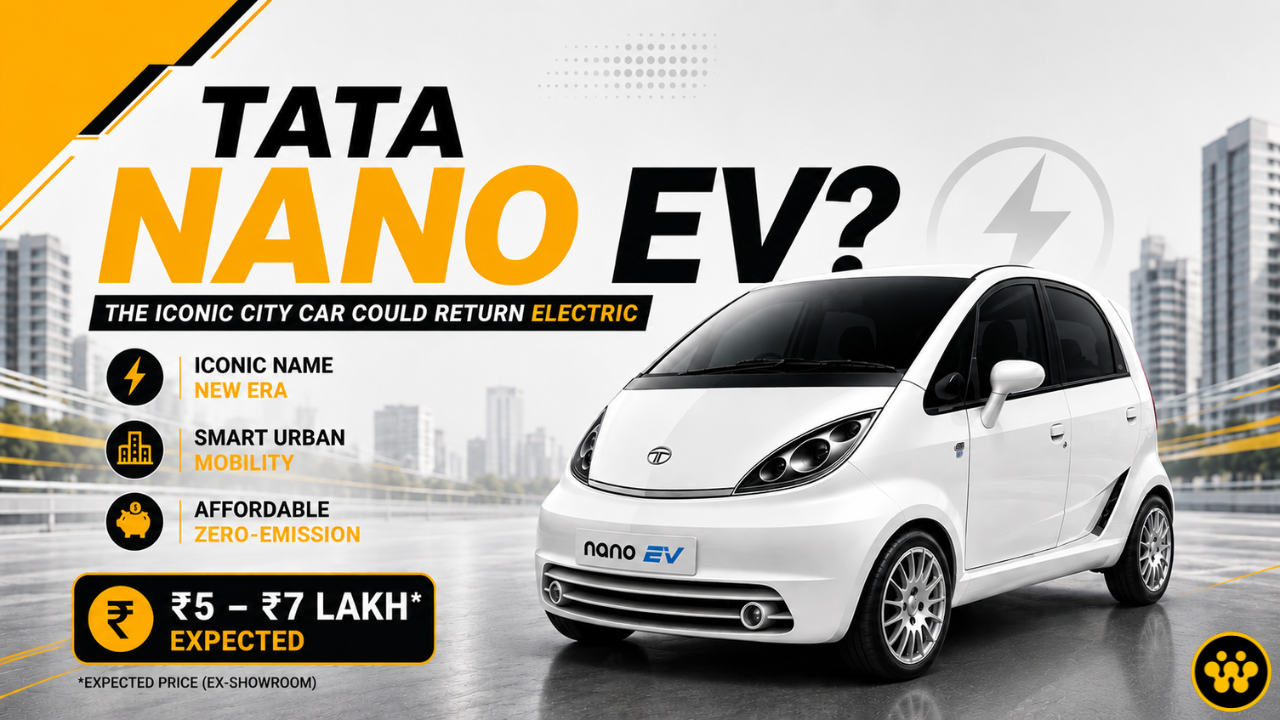 Tata Nano EV Comeback Hinted by Tata Motors Design Chief: Here is What We Know