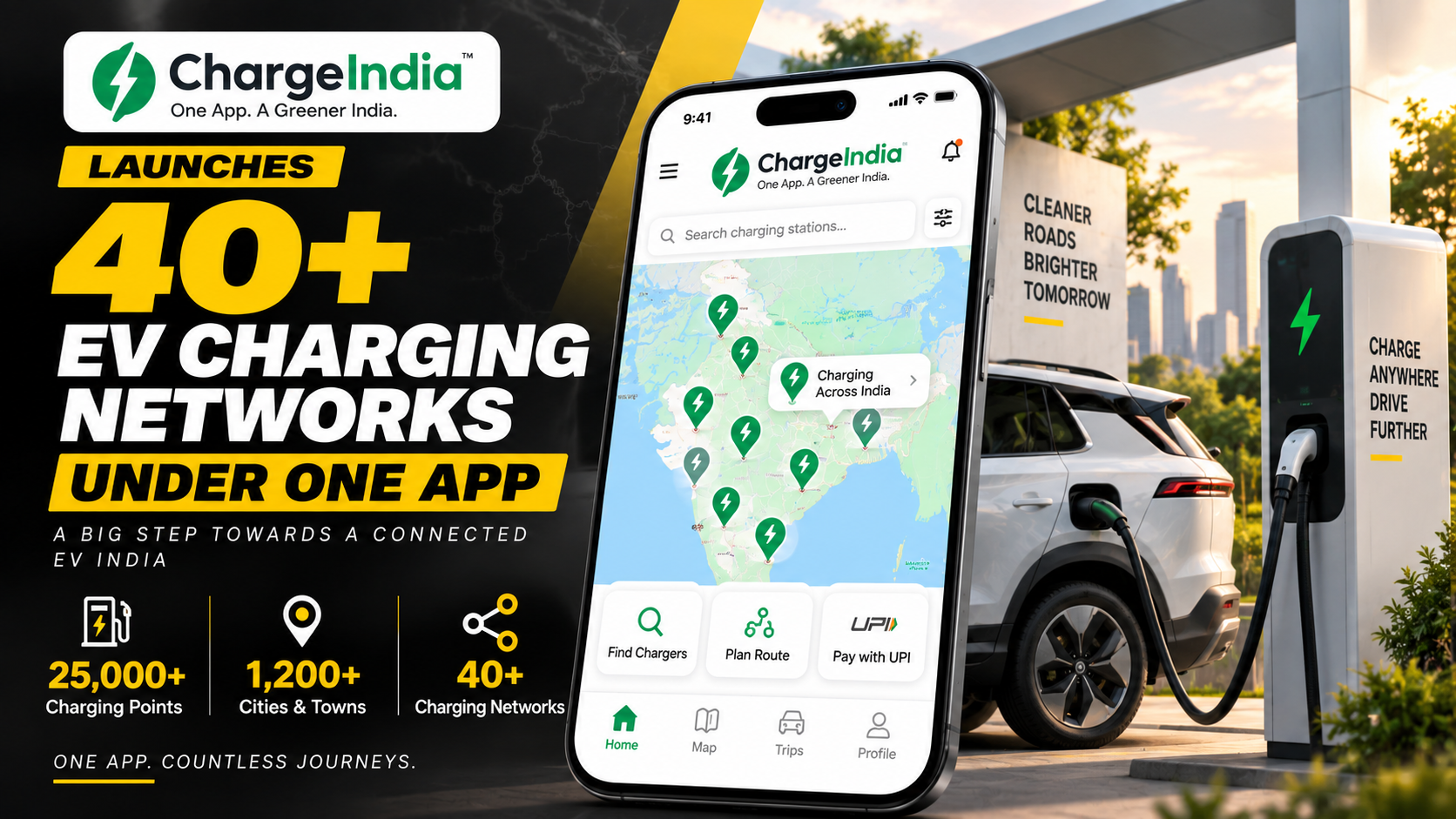 ChargeIndia Launches Unified EV Charging Platform: Bringing 40+ Networks Under One App to Solve Grid Fragmentation