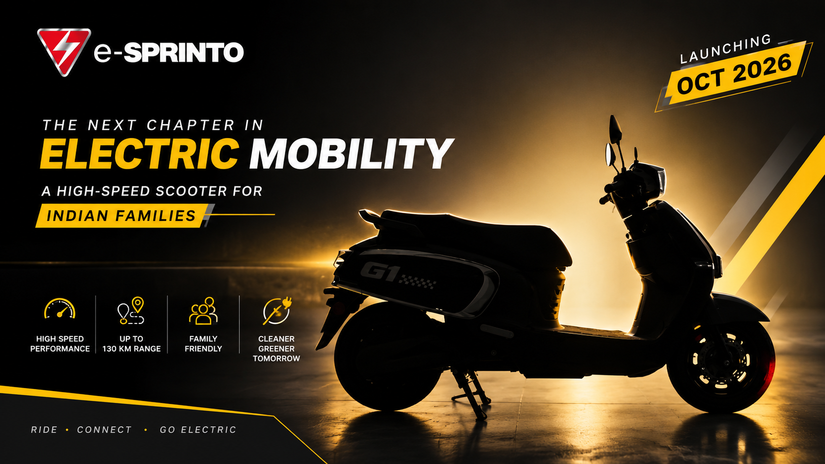 e-SPRINTO Set to Electrify the Family Commute with a New High-Speed Scooter in October 2026