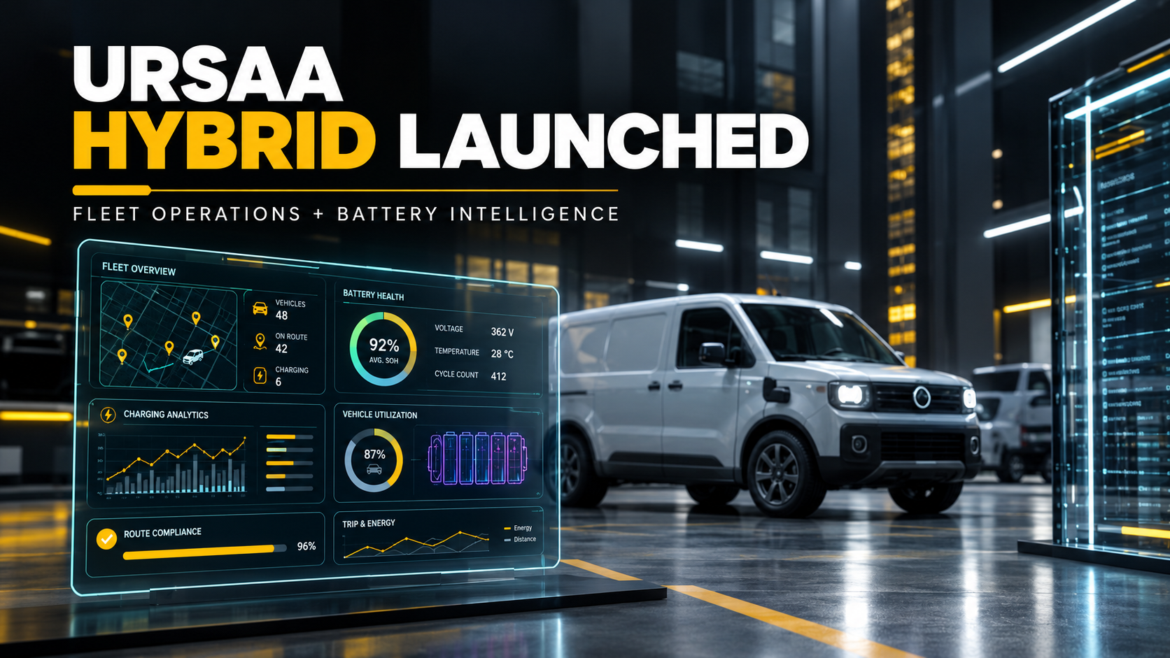 Ursaa Energyworx Introduces Ursaa Hybrid, Integrating Fleet Operations and Battery Intelligence on One Platform